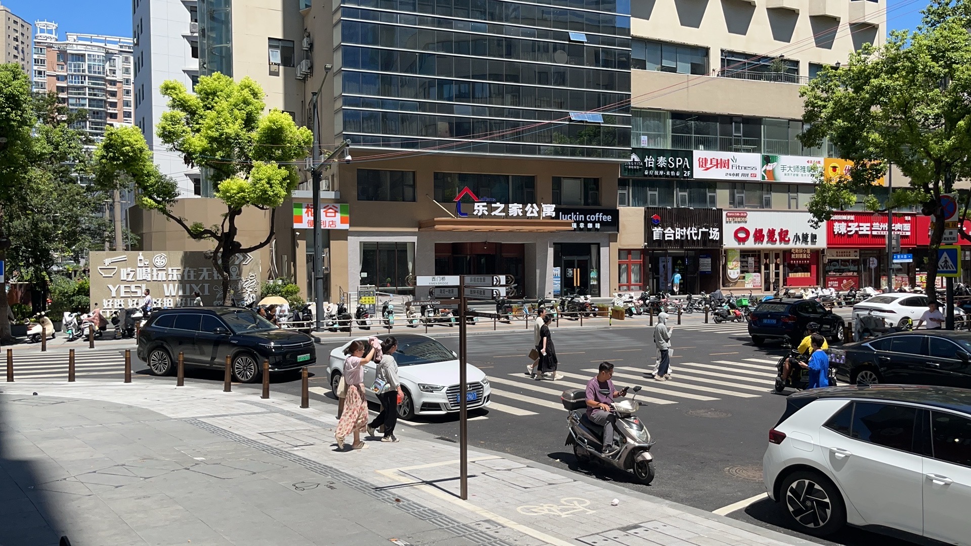 市中心复兴路临街好铺转租